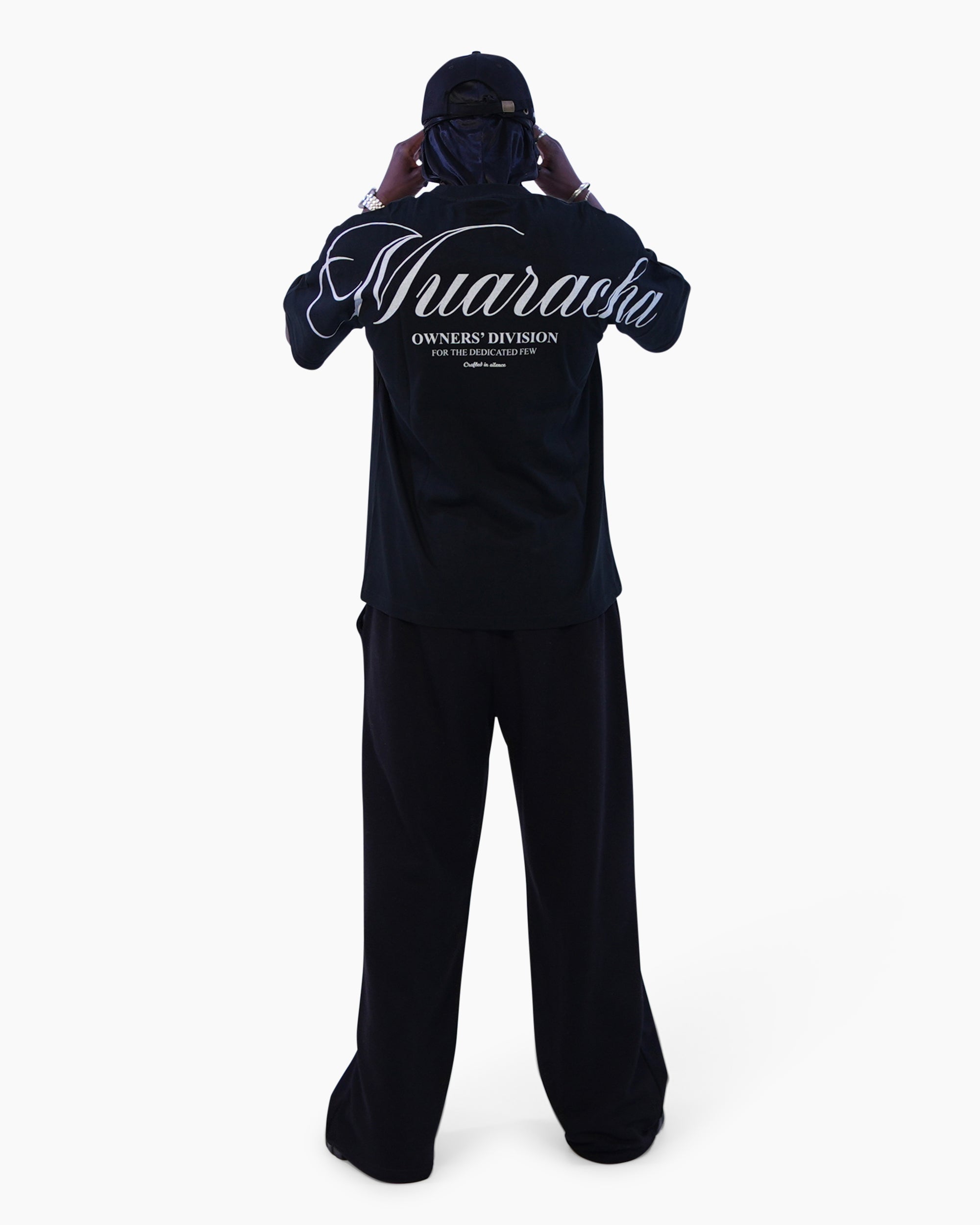 Owners’ Backprint Tee – Black - MUARACHA