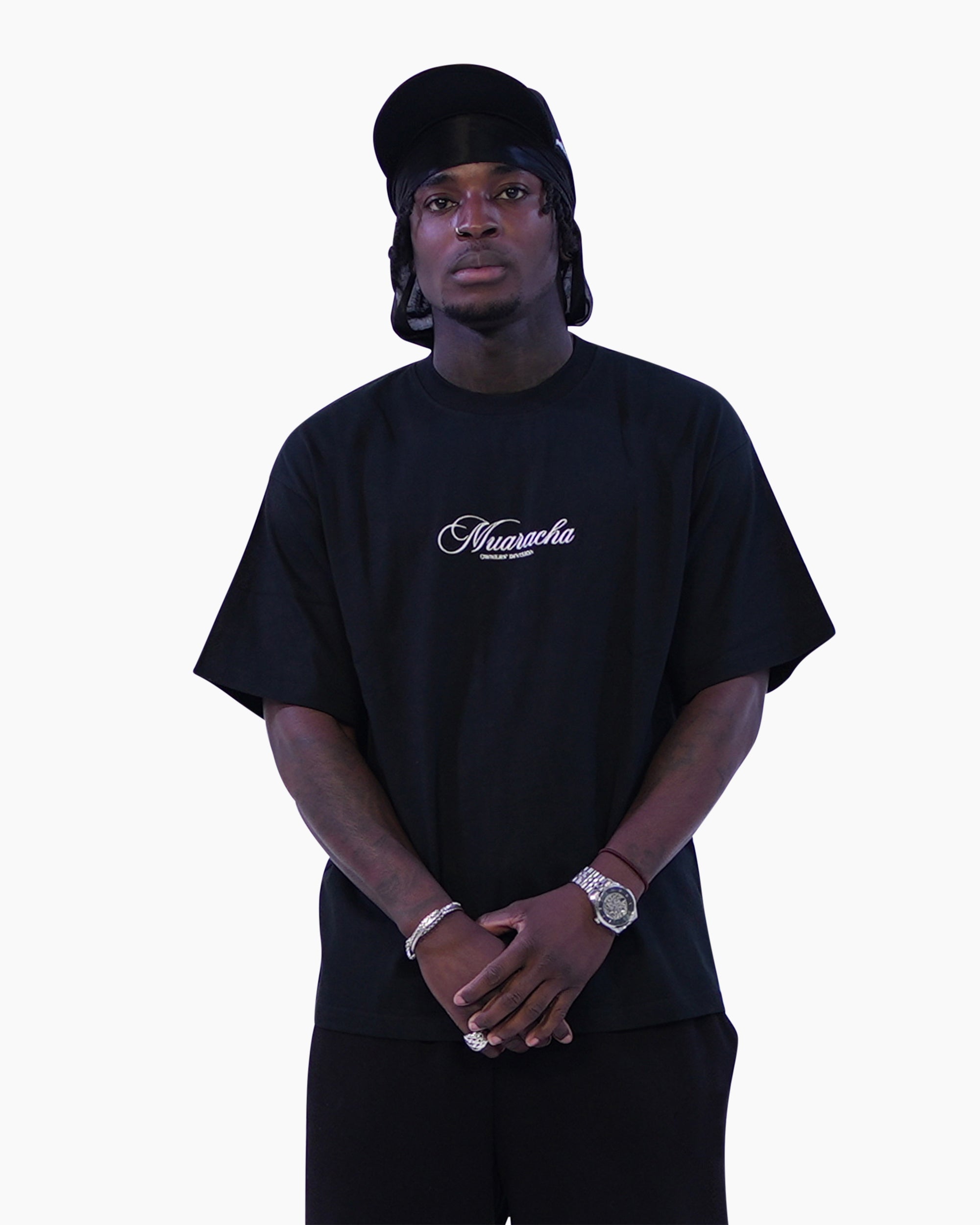 Owners’ Backprint Tee – Black - MUARACHA