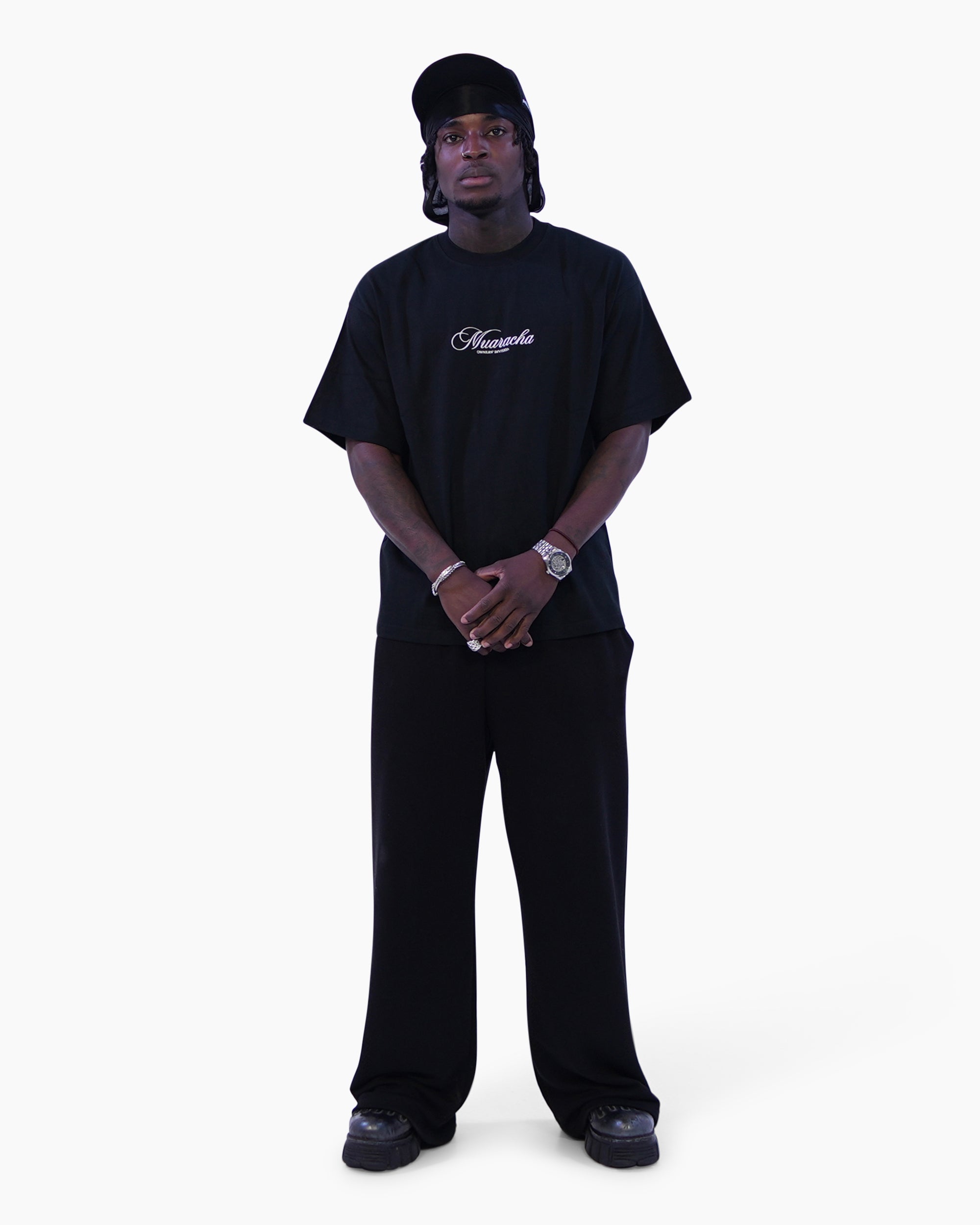 Owners’ Backprint Tee – Black - MUARACHA