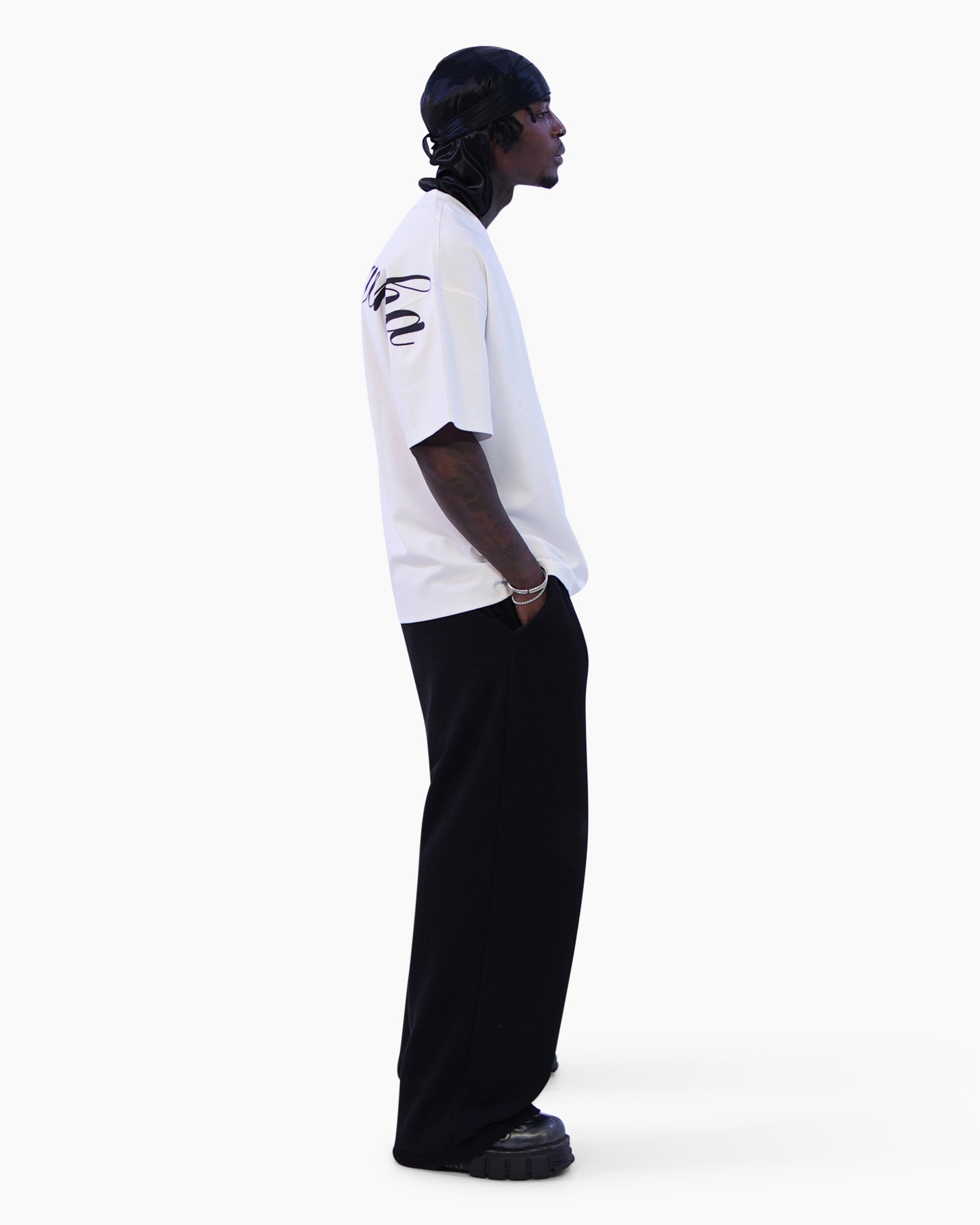 Owners’ Backprint Tee – White - MUARACHA