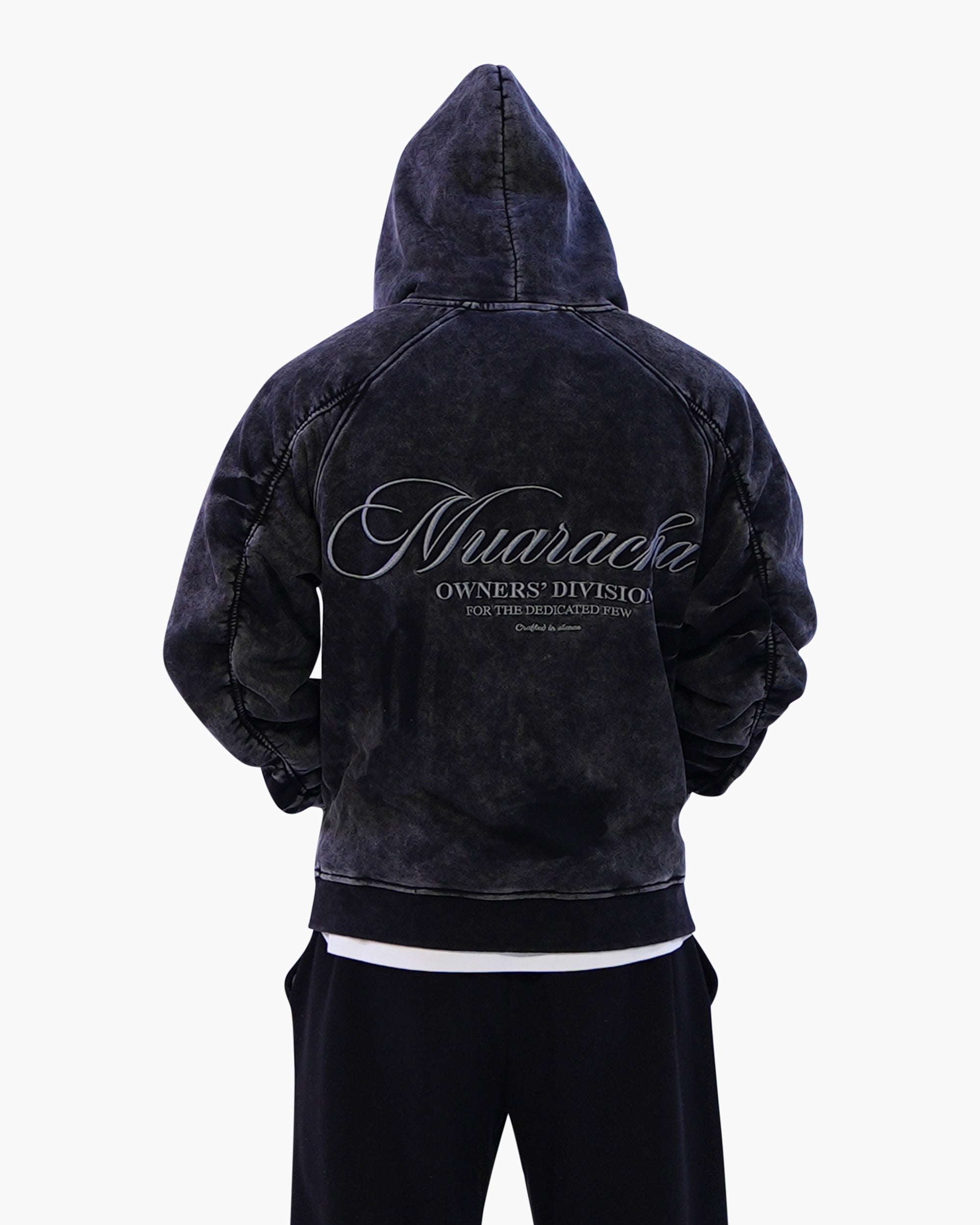 Owners’ Heavy Zip Hoodie – Stone Grey - MUARACHA