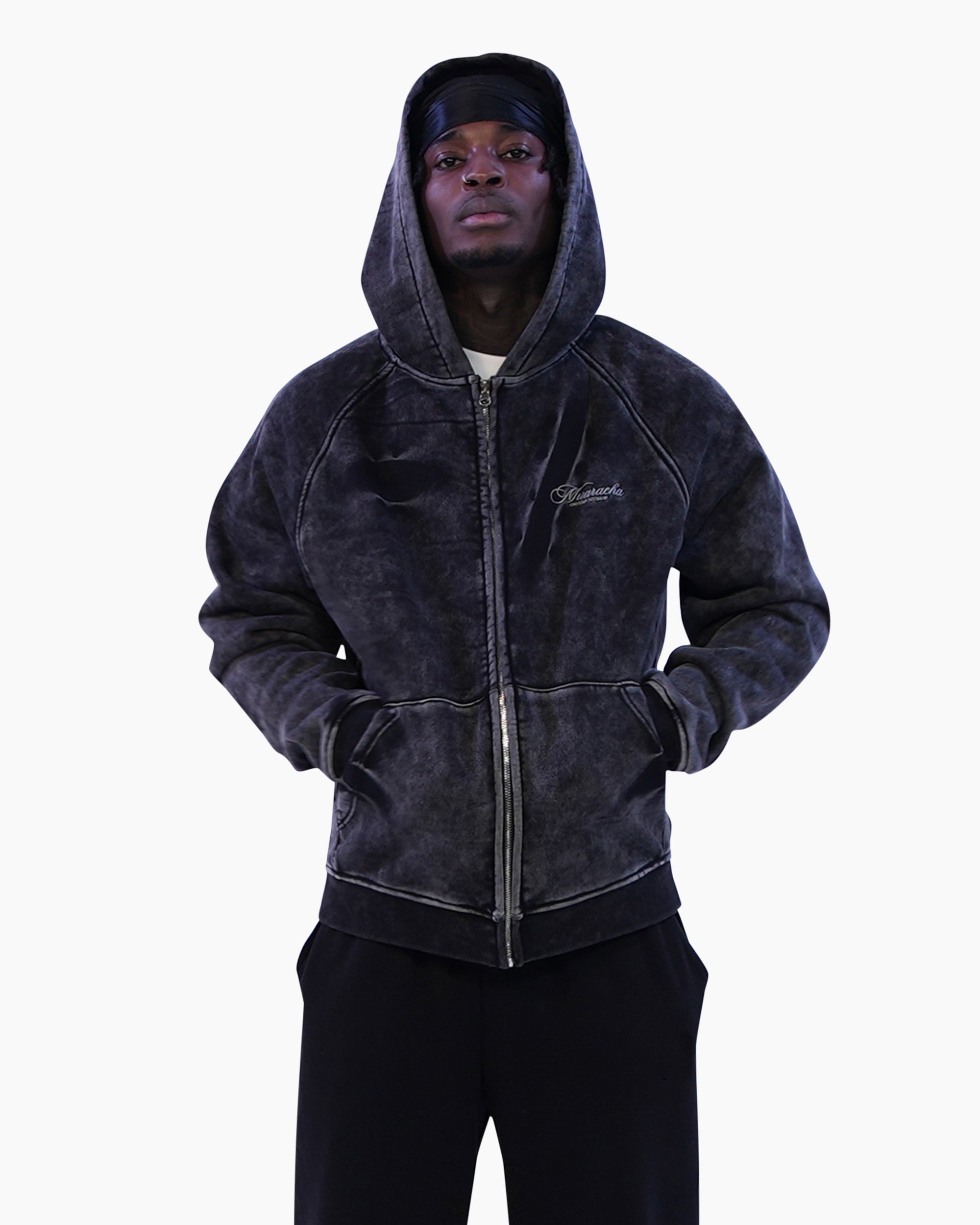 Owners’ Heavy Zip Hoodie – Stone Grey - MUARACHA