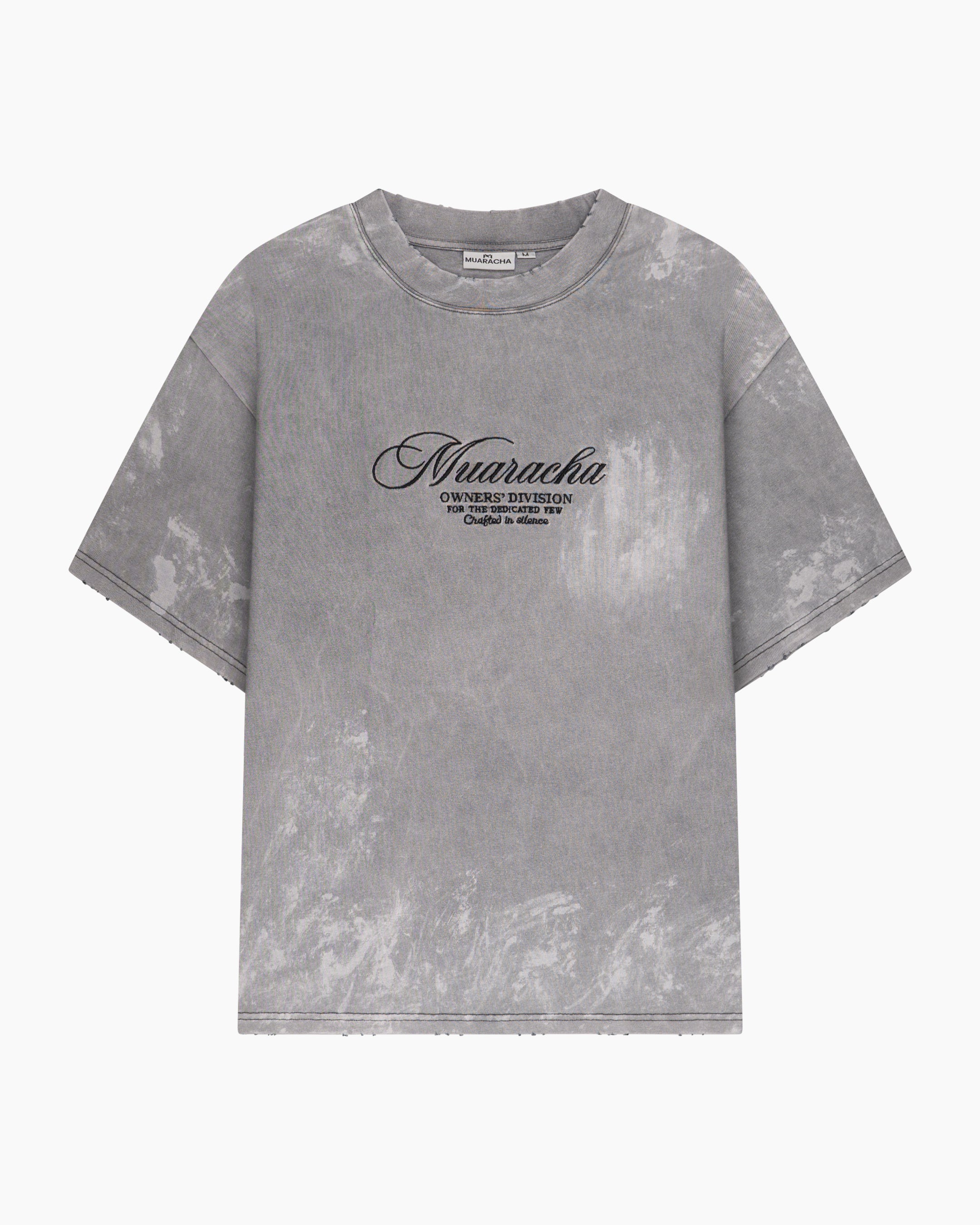 Owners’ Division Tee – Grey Washed - MUARACHA