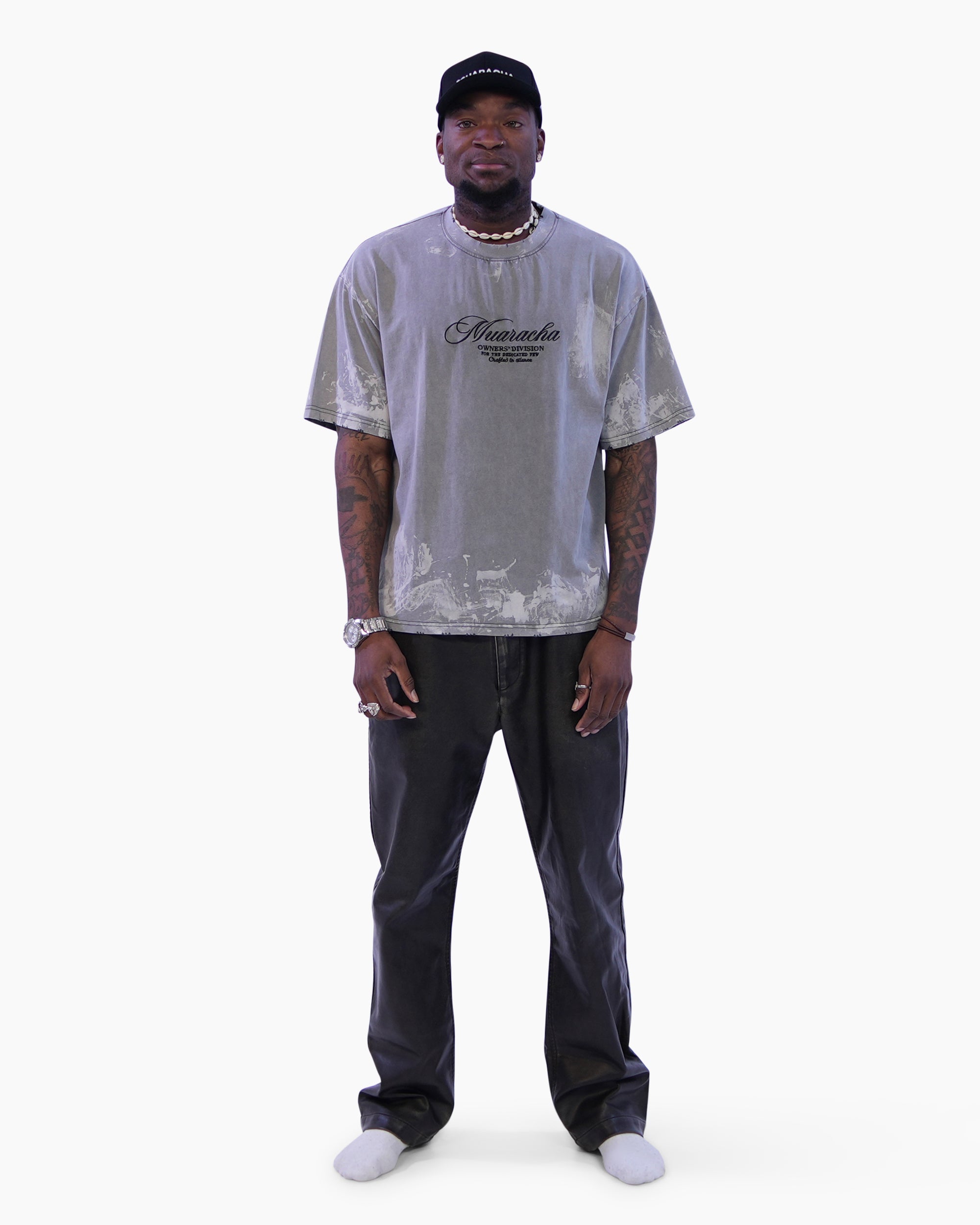 Owners’ Division Tee – Grey Washed - MUARACHA
