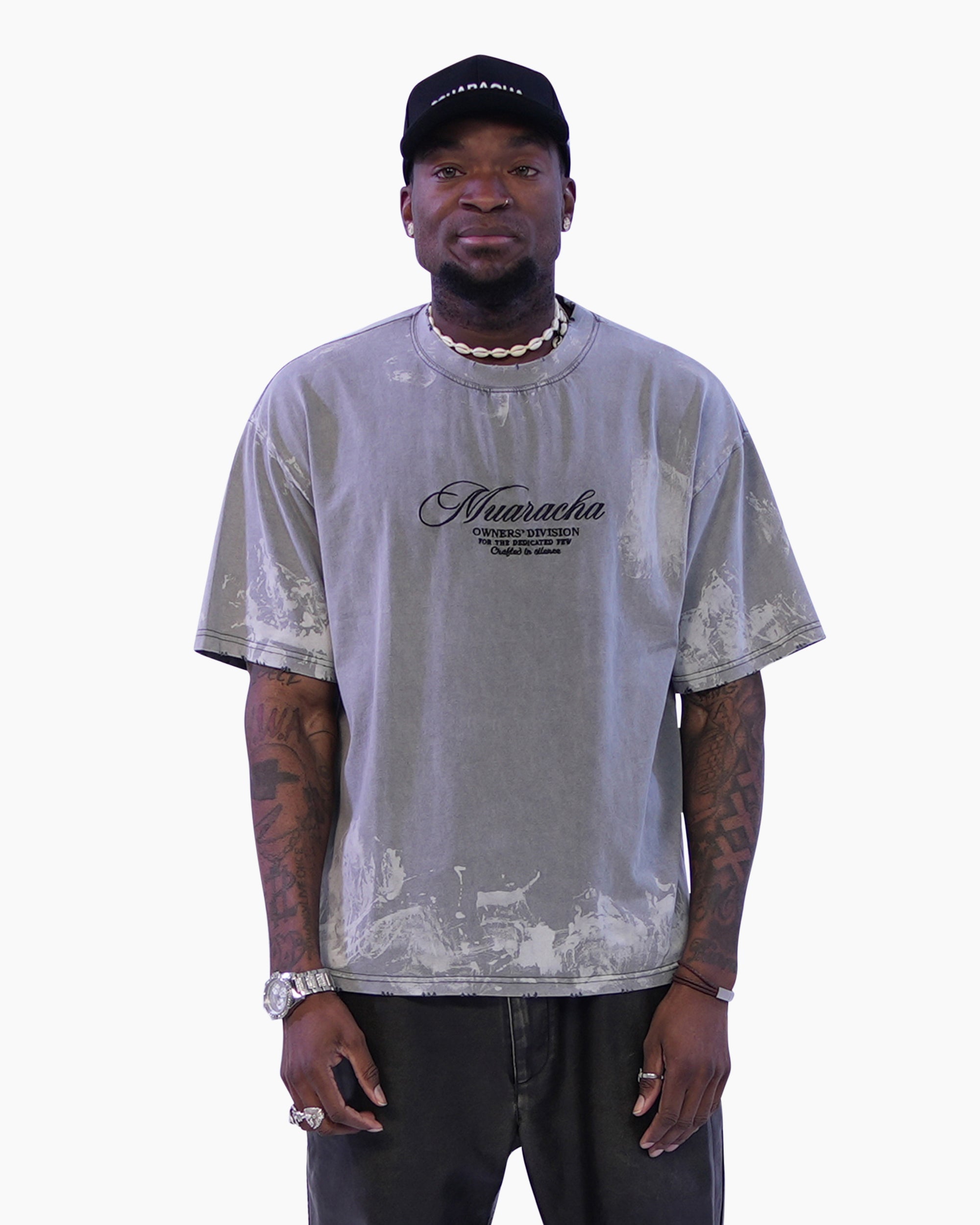 Owners’ Division Tee – Grey Washed - MUARACHA