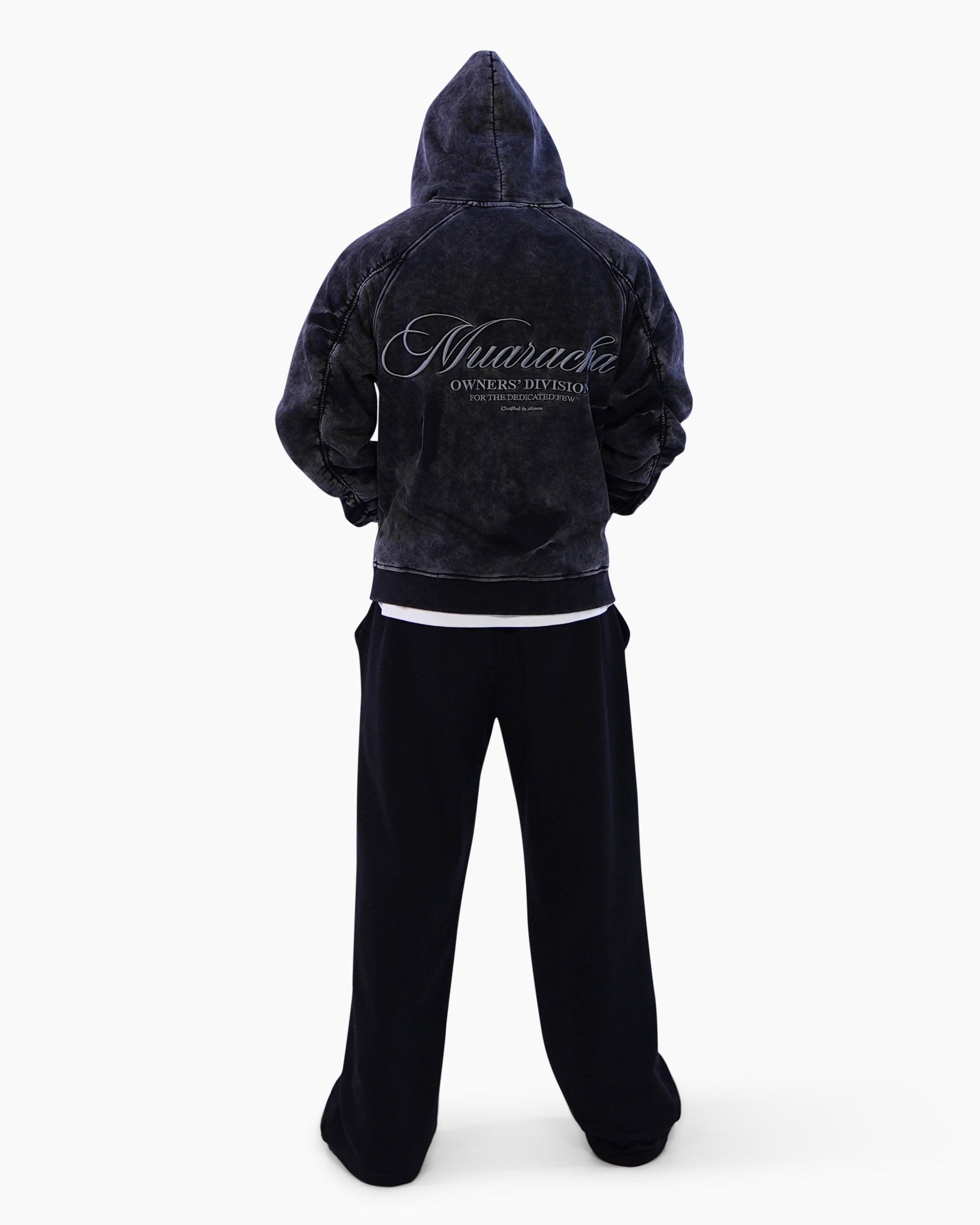 Owners’ Heavy Zip Hoodie – Stone Grey - MUARACHA